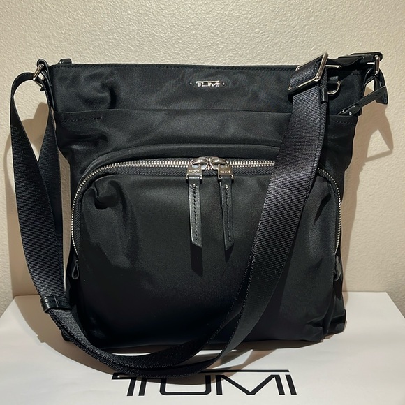 Tumi Voyageur Capri Crossbody - Black - Picture 1 of 12